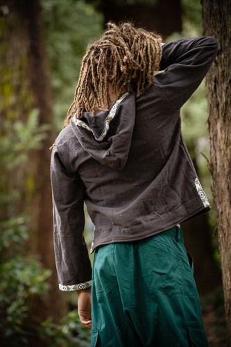 Sudadera con capucha tribal Raw para hombre - Imagen 12 de 14