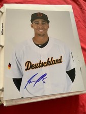AARON ALTHERR AUTOGRAPHED SIGNED 8X10 PHOTO WORLD BASEBALL CLASSIC COA #1