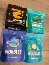 NEW The Woobles Wobbles Crochet Kit For Beginners Lot of 4