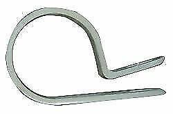 W4 Pipe ""P"" Clips - Pack Of Five - To Suit Pipes Up To 25mm Diameter