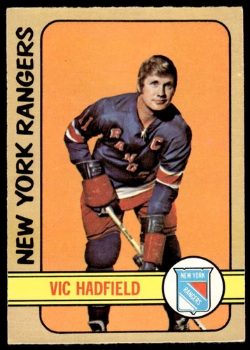 1972-73 O-Pee-Chee LOW End Vic Hadfield New York Rangers #31