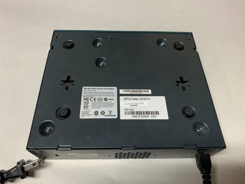 CISCO AIR-CT2504 WIRELESS CONTROLLER W/ 75 EVALUATION LiCENSE & AC ADAPTER - Picture 7 of 8