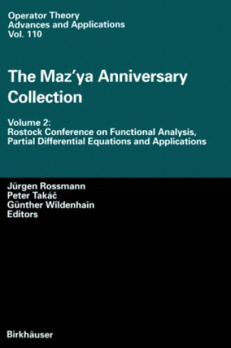 The Maz'ya Anniversary Collection Volume 2: Rostock Conference On
