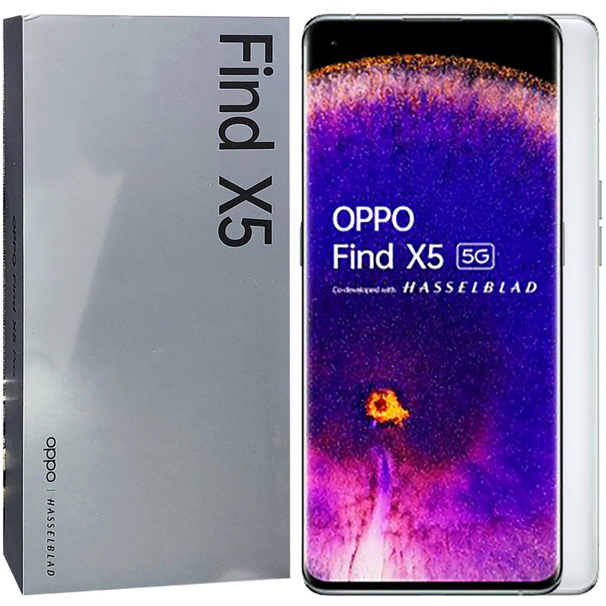 BNIB OPPO Find X5 Dual-SIM 256GB + 8GB White Factory Unlocked 5G  