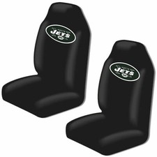 New York Jets 2 Front Universal Fit Car Truck Bucket Seat Covers Nfl