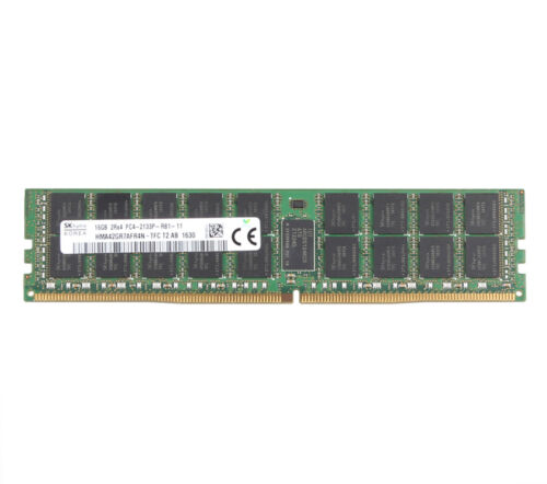 SK Hynix 32 G DDR4 RAM 2x 16 GB 2RX4 PC4 2133P-RB1-11 REG-ECC DIMM Server Memory - Picture 3 of 8