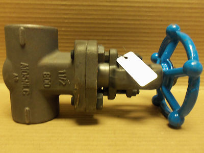 NEW SMITH FORGED STEEL GLOBE VALVE 1 1/2'' 800 MAX PSI Ser.800 API602 BODY A105