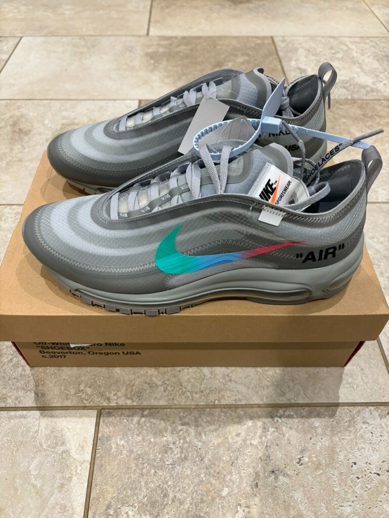 OFF WHITE X NIKE Nike Air Max 97 x Off White Menta UK 8 US 9 EU 42 5