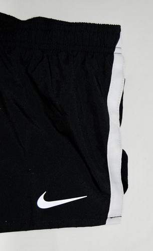 NWT Nike Dri-Fit Youth Boys Black Perforated Lined Running Shorts sz S - Picture 3 of 11
