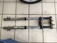 1987 Kawasaki KX125 43 mm Front Fork Set Left Right Forks 44001-1643 KX 125 87