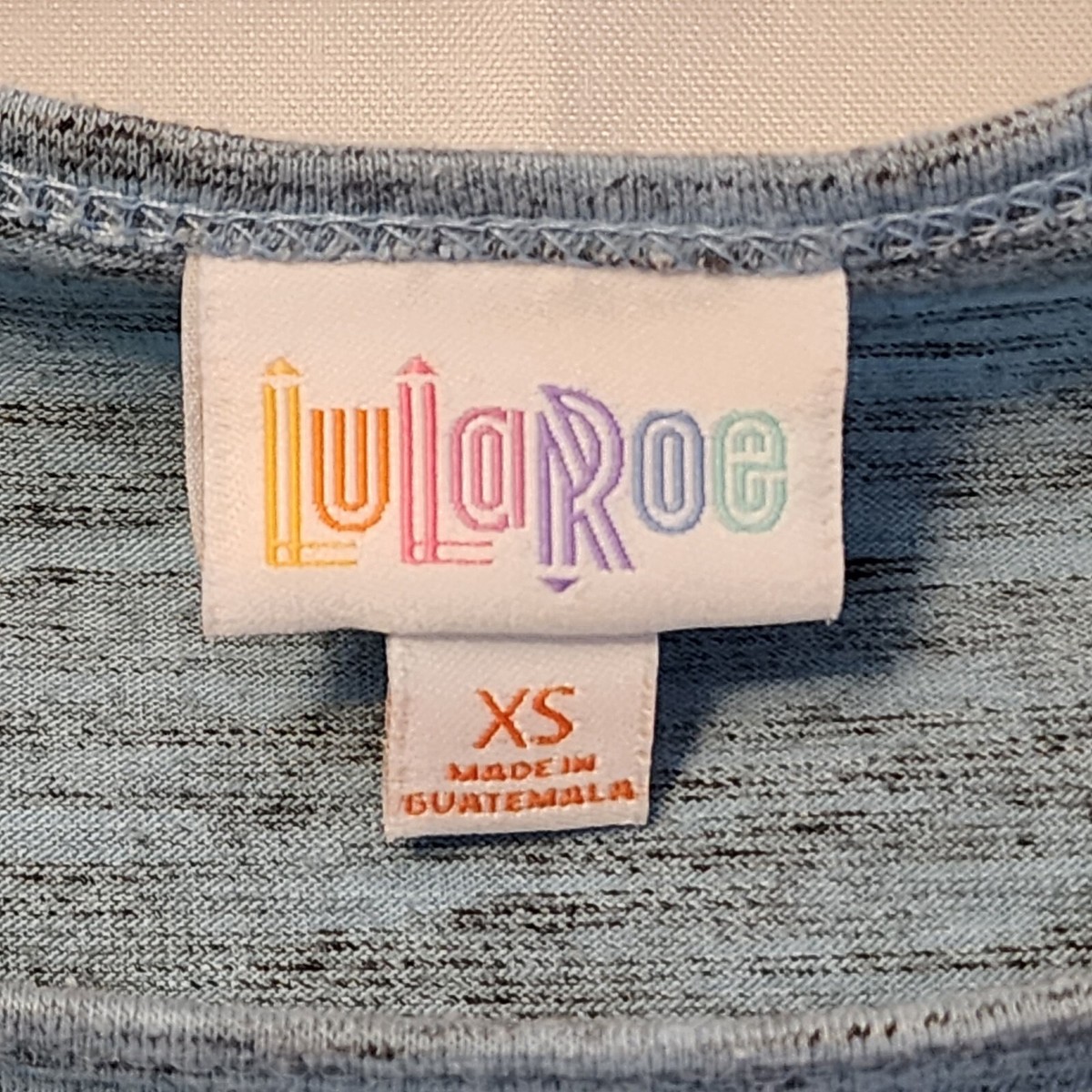 LuLaRoe RN#142161 Simply Comfortable Blue Short Sleeve Top Women's