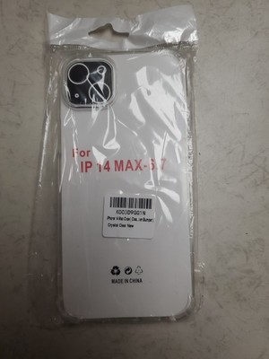 For iPhone 14 Pro Max/14 Plus/14 Pro Case Shockproof Clear Silicone Phone Cover