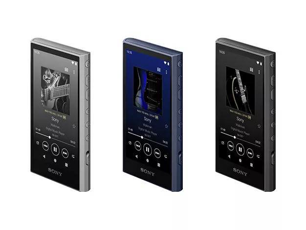 Sony walkman NW-A307 A series memory type Grey Black Blue 64GB Music Audio  Play