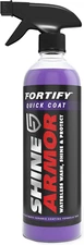 Fortify Quick Coat – 3-In-1 Ceramic Coating Spray (8Oz) | Waterless Wash, Shine