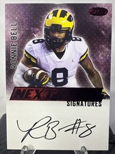 2023 SAGE HIT - Ronnie Bell Next Level Signatures Red On Card Auto #NLS-RB