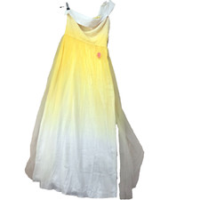 Chi Chi Caroline Kleid Boutique Bootsausschnitt Maxikleid Damen Größe UK 10 NEU