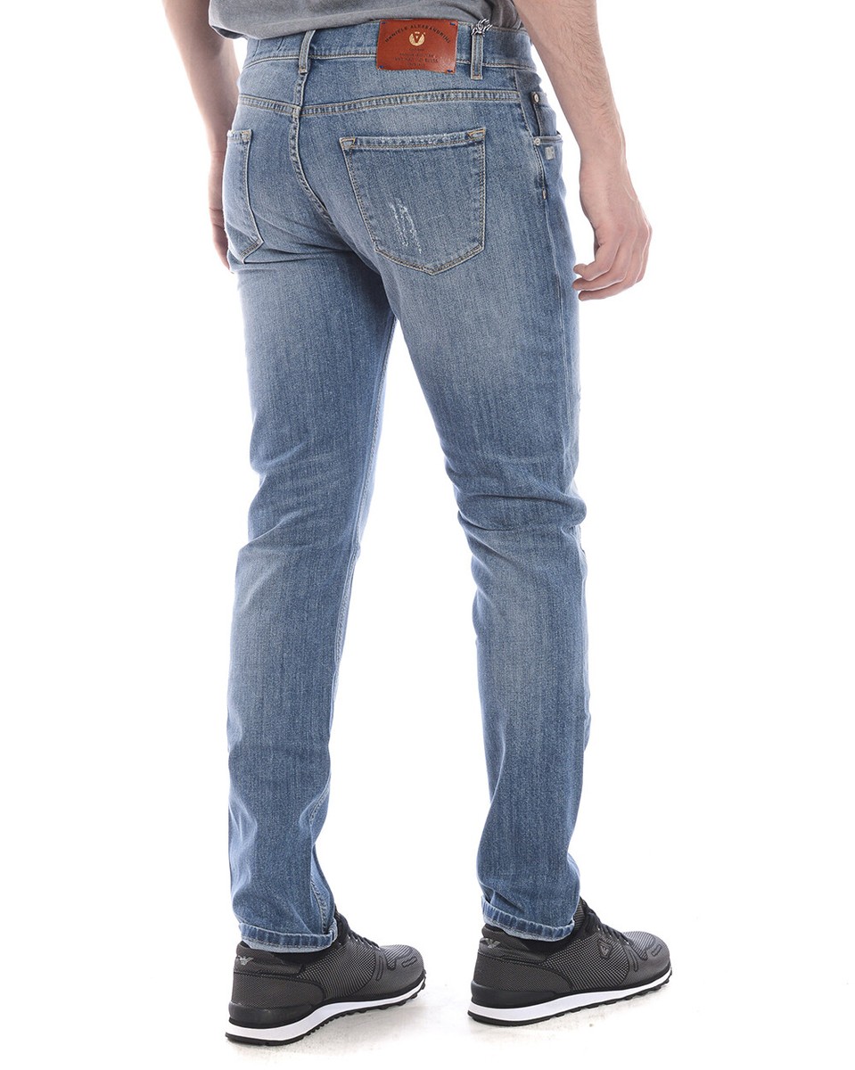 Jeans Homme Daniele Alessandrini Denim Taille 31 - Neuf Avec étiquettes - Coton