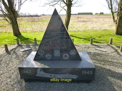 Foto 12x8 U.S.A.A.F. Denkmal bei R.A.F. Polebrook / USAAF Station 110 - (Foto