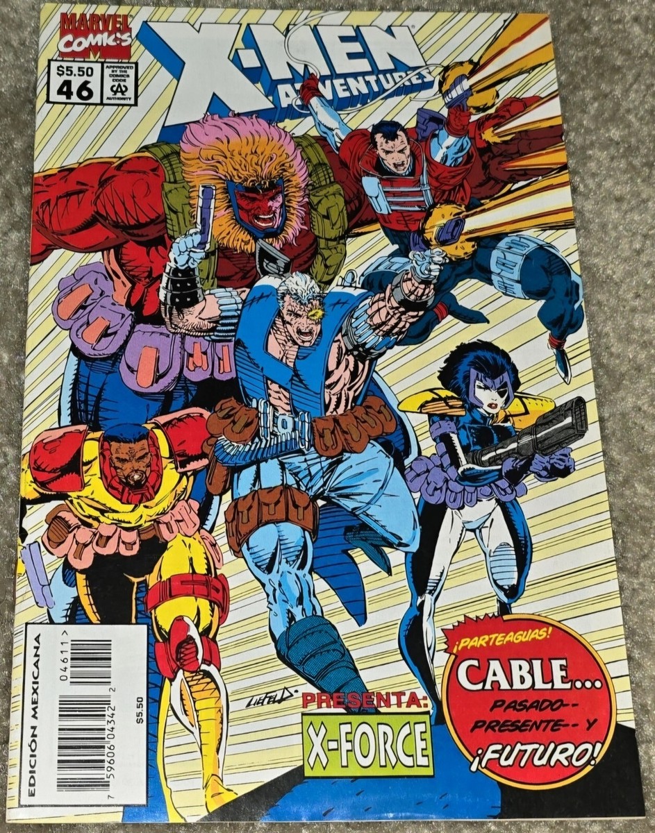 Rare HTF X-force 8 MX 1st App Domino Copycat X-men Adventures 46