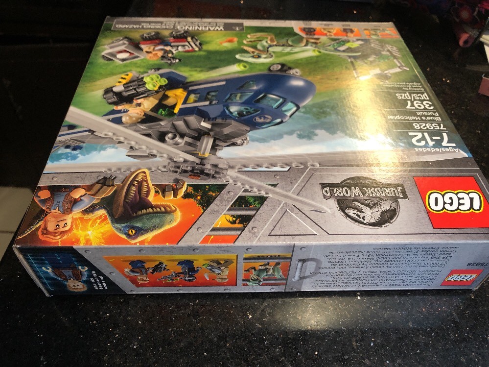 LEGO 75928 Jurassic World Blue's Helicopter Pursuit BRAND NEW