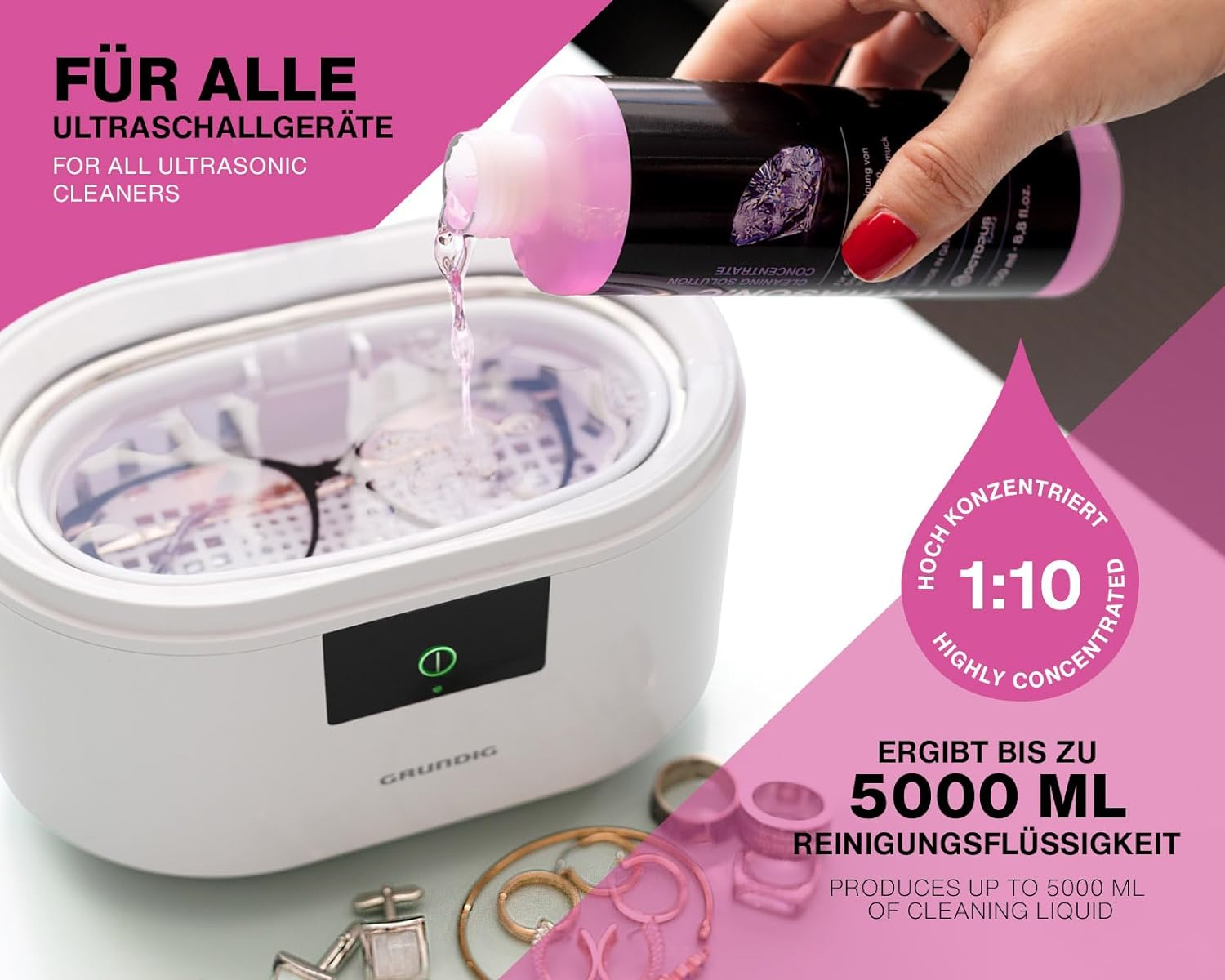OCTOPUS Special Ultrasonic Cleaner, concentrate for use in ultrasonic