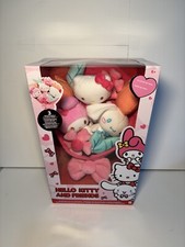 Hello Kitty  Friends 12" Plush Valentine's Bouquet   9 Plush Included   NEW