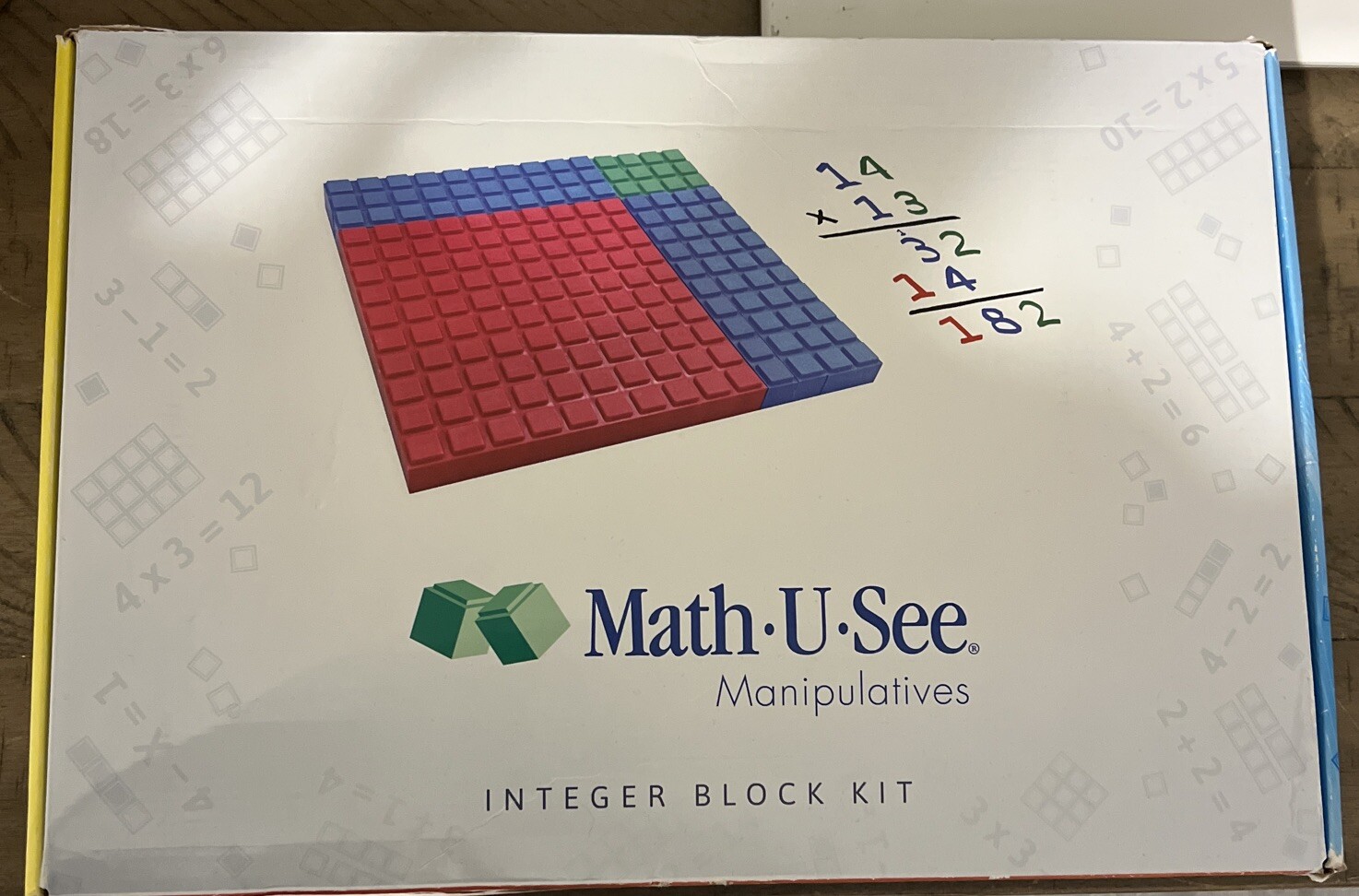 Math-U-See Manipulatives Integer Block Kit Demme Learning - NO Instructions