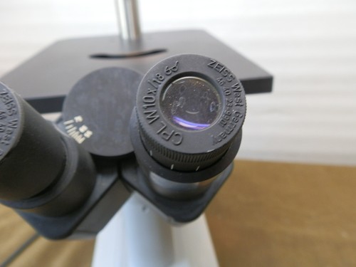 Zeiss ID 02 ID02 Invertoscope Inverted Microscope - Picture 4 of 8