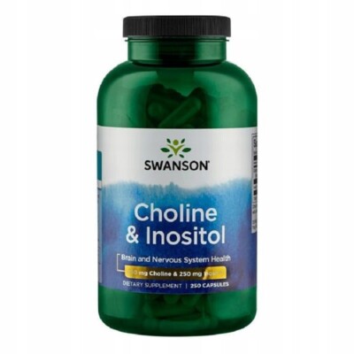 Swanson CHOLINE & INOSITOL 250mg + 250mg /250kaps