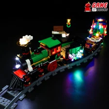 LED Light Kit for Winter Holiday Train - Compatible with LEGO® 10254 S (Classic)