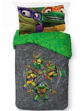 Teenage Mutant Ninja Turtle Kids 2pc Reversible Twin/Full Comforter-W13022878623