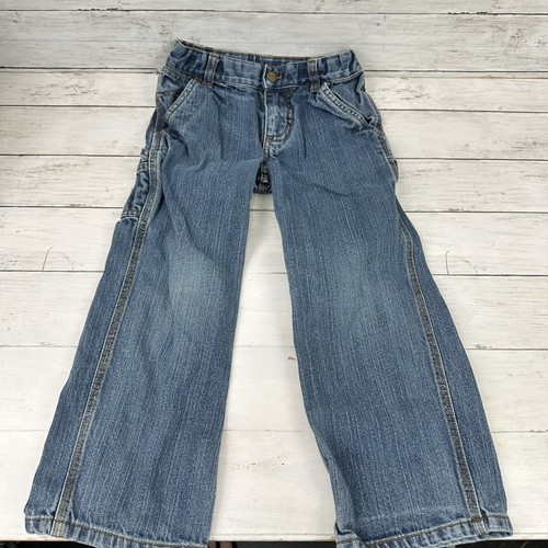Carhartt Jeans Workwear Carpenter Jeans Boys 5 (measures 20x18") - Picture 3 of 11