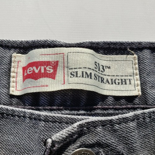 Boys Levis Size 18 Regular 29x29 Signature Slim Straight Blue Denim Jeans - Picture 3 of 9