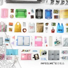 Articles For Daily Use PET Tape Journal Scrapbooking Decorative Collage Sticker