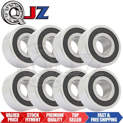 [Qty.8] 5306-2RS New Angular Contact Ball Bearing [30mm ID x 72mm OD x 30.2mm W]
