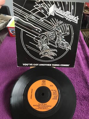JUDAS PRIEST, YOU VE GOT ANOTHER THING COMIN ,   7  VINYL FREE P&P