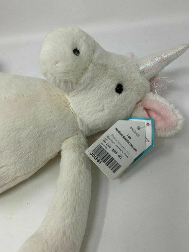 Peluche Jellycat Bashful Bunny rosa carillon coniglio sonaglio e unicorno timido - Foto 6 di 12