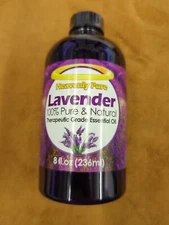 Heavenly pure Lavender oil -Therapeutic Grade-100% Pure & Natural 8 fl oz 236 ml