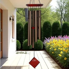 Woodstock Bronze Pluto Wind Chime Large 27" Encore Collection Windchime DCB27.