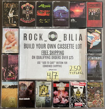 $1 and UP 80s 90s METAL Buy $25 get free ship...