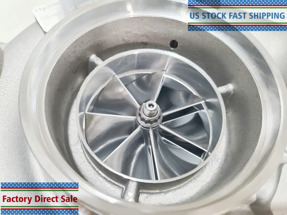 HE351CW HY35 mejorado etapa 3 turbo 67-67 mm para Dodge Ram 04,5-07 5,9 L Foto 3 de 4