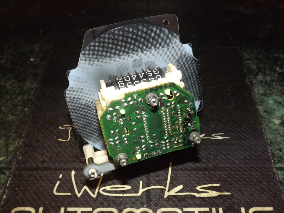 OEM 92-95 USDM Honda Civic EG EJ dash gauge cluster speedo speedometer unit 287K - Image 2 of 4