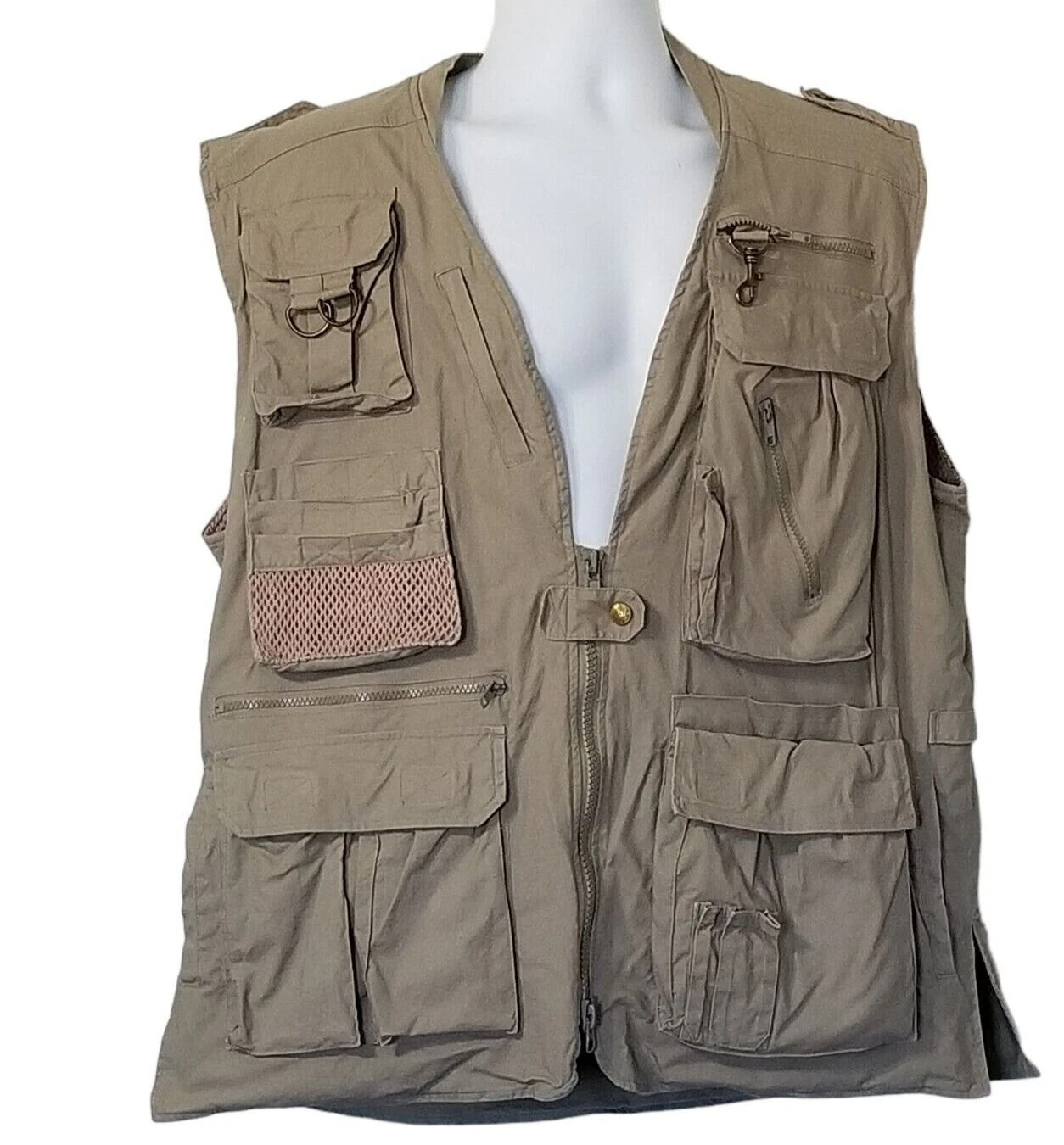 Camp Co. XL Concealed Tactical Safari Explorer Fishing Hunting Camping Vest
Opens in a new window or