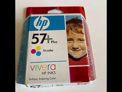 HP 57 Plus Tri-Color Original PRINTER INK CARTRIDGE - Expired in 2009 ...