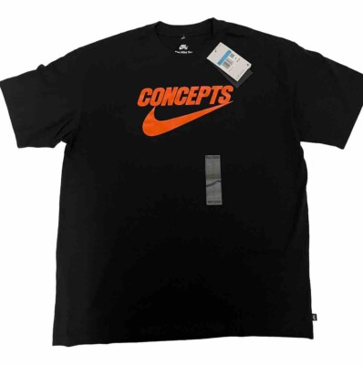 Nike SB X Concepts Black Orange Lobster T-Shirt Men s Size Medium DR0642-010