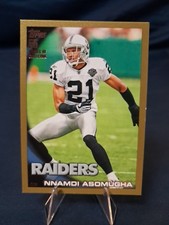 2010 Topps - Nnamdi Asomugha #193 Gold /2010