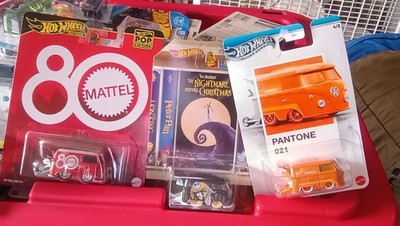 Hot Wheels Pantone & 80th Anniversary Kool Kombi The Nightmare before Christmas 