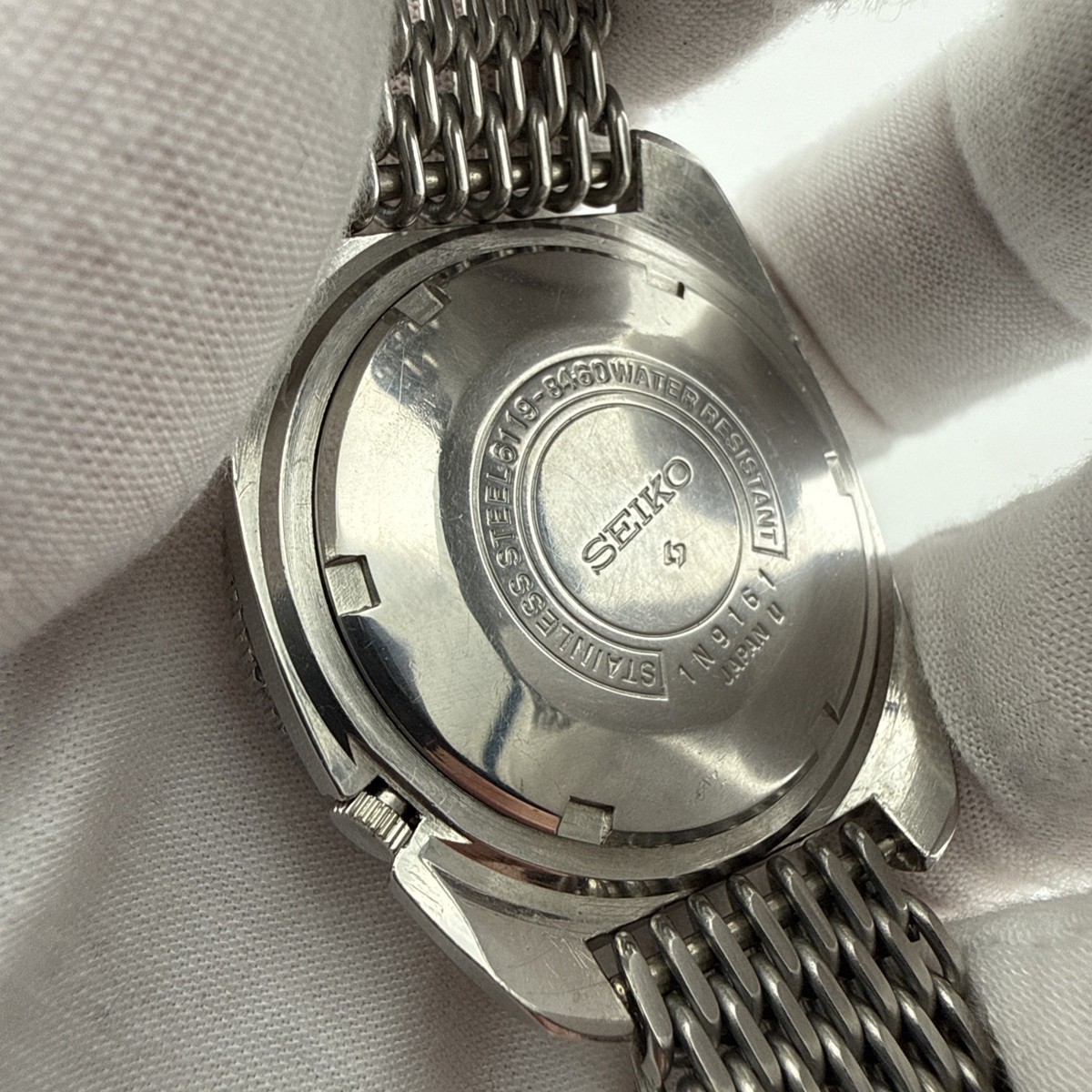 Vintage Seiko 5 6119-8460 Gene Kranz Automatic Sport Diver Day