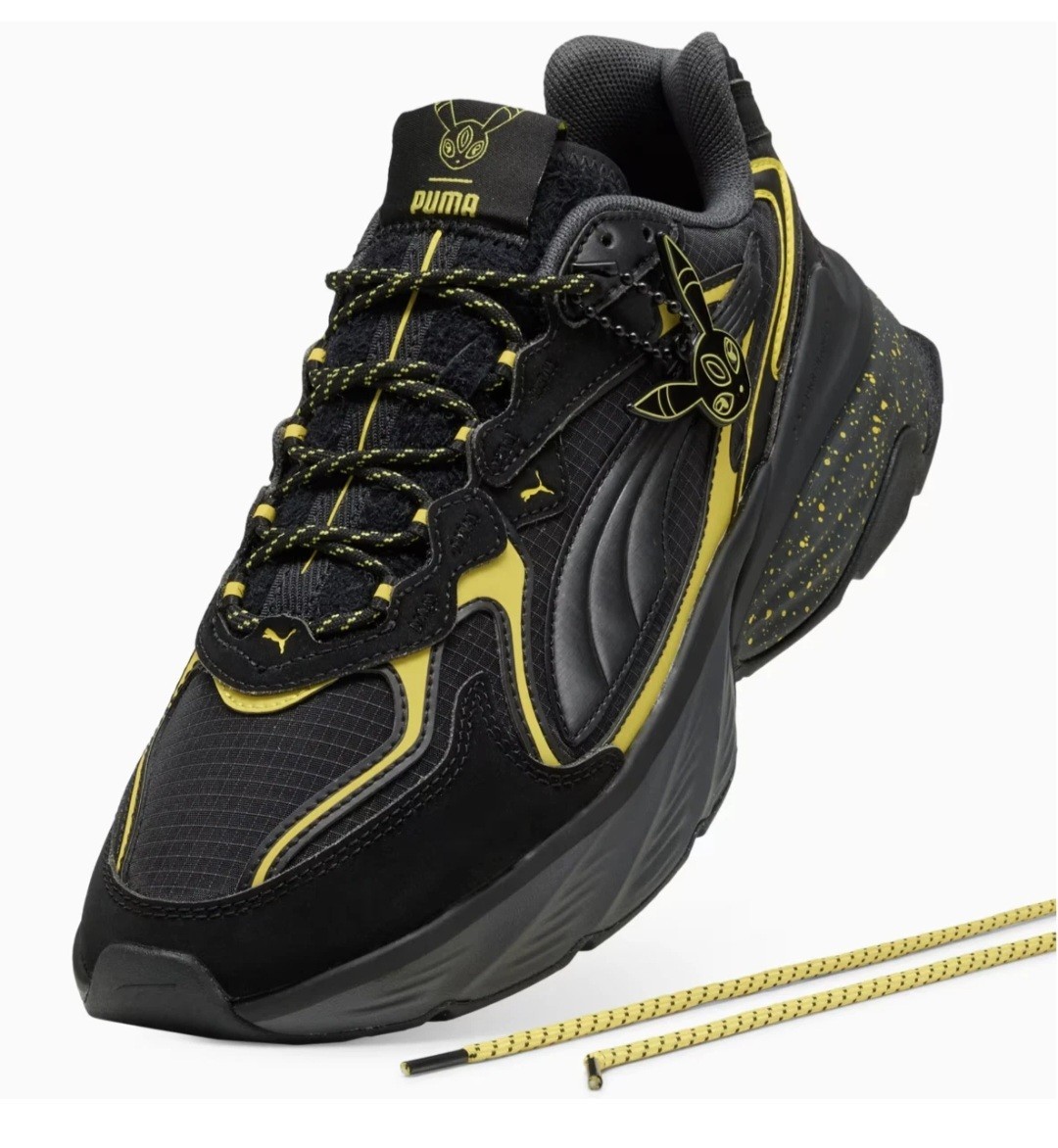 Pokemon X Puma Fade Umbreon Men's Sneaker Size 9.5 (Ready to Ship