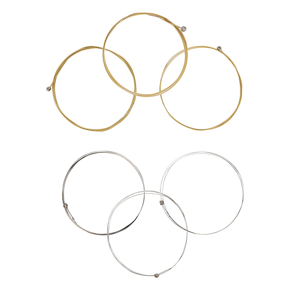 6Pcs Guitar Strings Replacement Durable Set For Acoustic Guitar